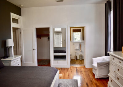 Bedroom with ensuite bath and walk-in closet at Saint Patrick Palace luxury estate