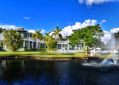 Saint Patrick Palace – Luxury waterfront estate for weddings & events in Davie, FL.