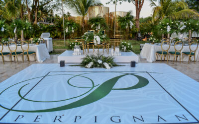 Dreamy Memorial Day Wedding in South Florida | Saint Patrick Palace