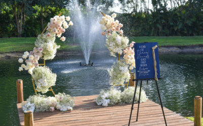 A Sunny Winter Wedding in South Florida | Saint Patrick Palace