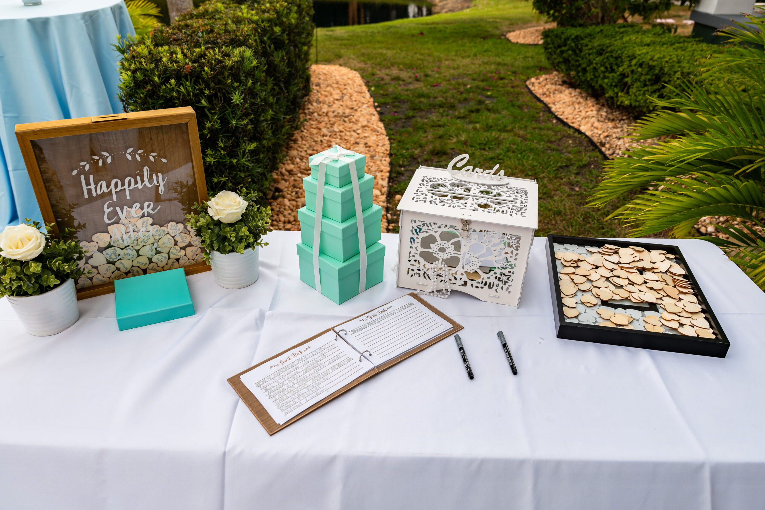 Blue and Silver Wedding