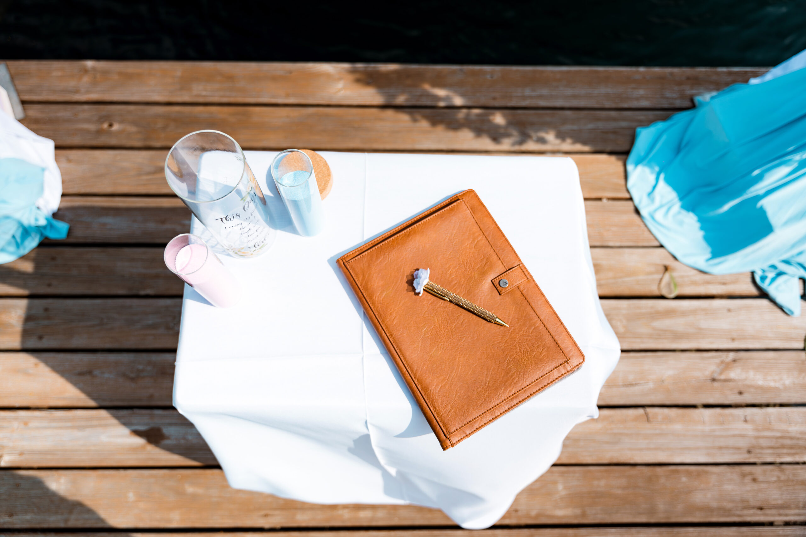 Blue and Silver Wedding