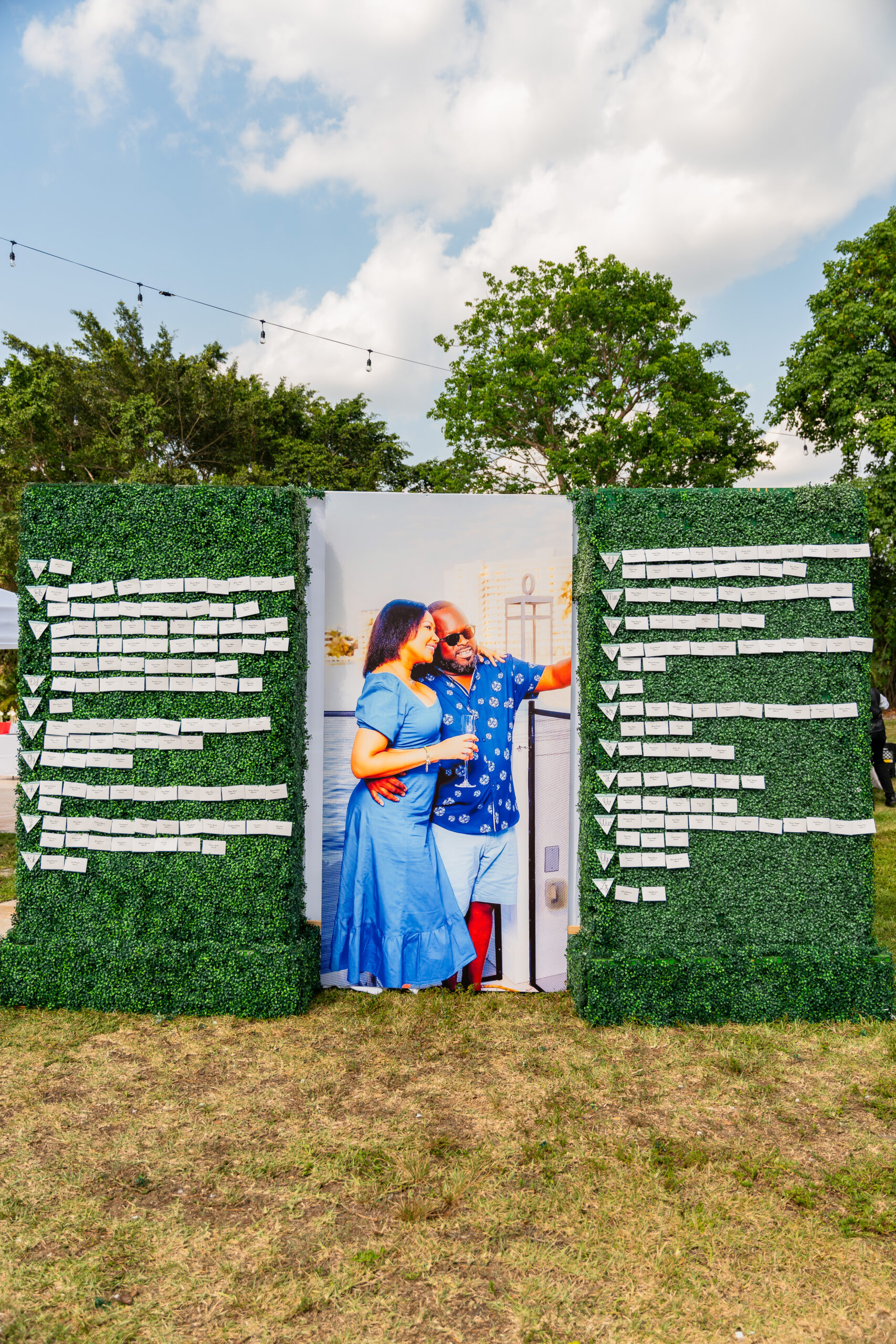 Blue and Silver Wedding