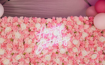 Springtime Outdoor 40th Birthday Celebration | Saint Patrick Palace in Davie, FL