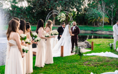 A Lovely February Winter Wedding in South Florida | Saint Patrick Palace