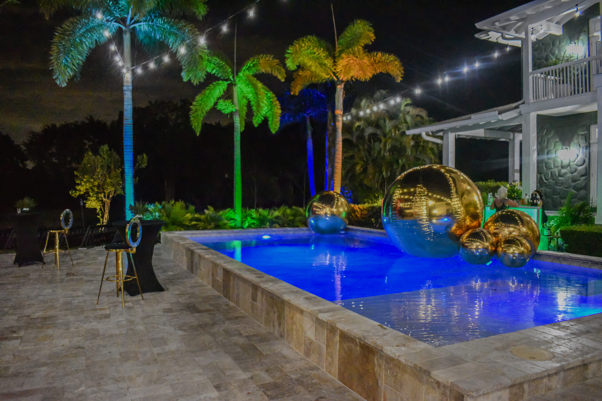 Elegant Green and Gold Wedding in South Florida