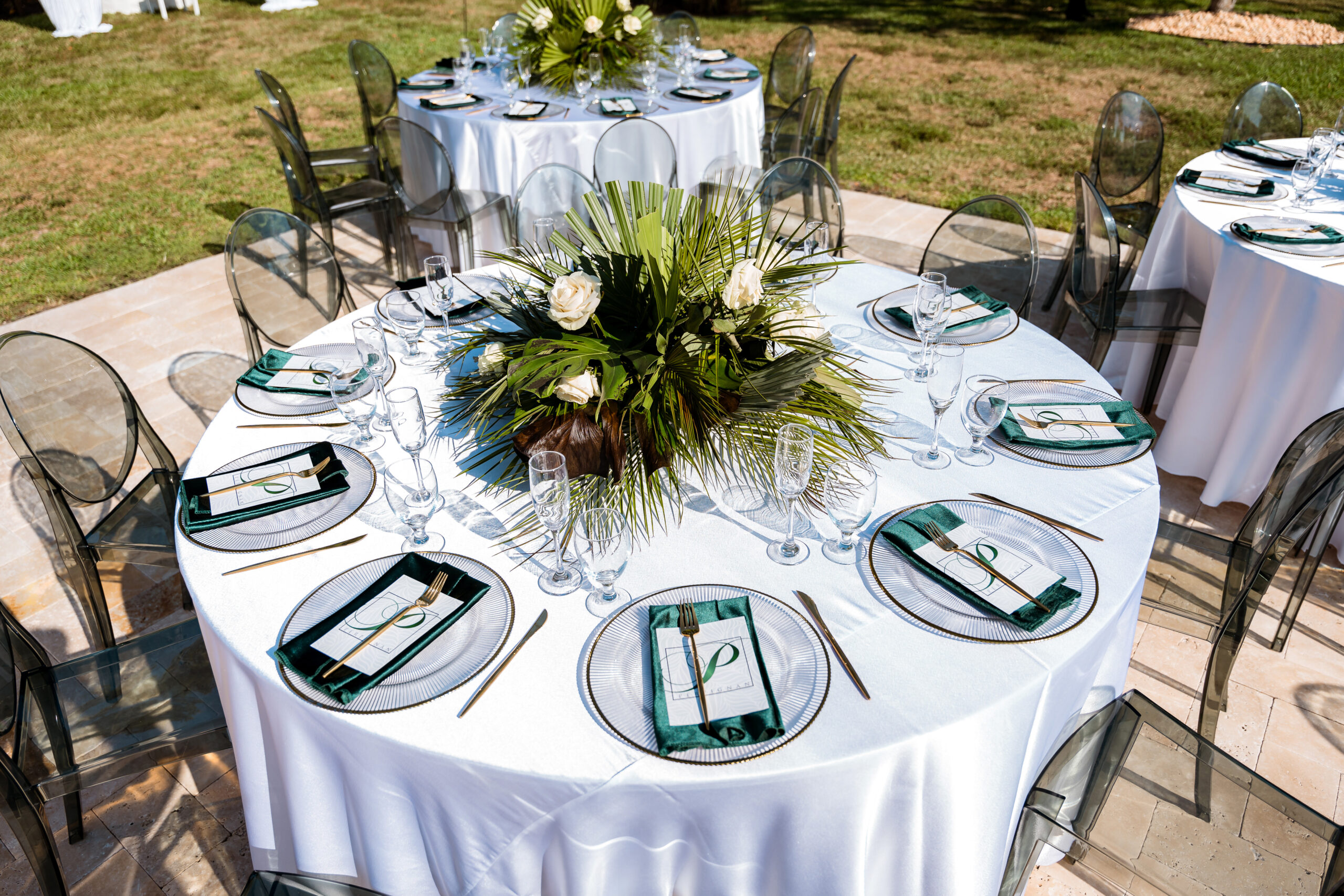 Elegant Green and Gold Wedding in South Florida