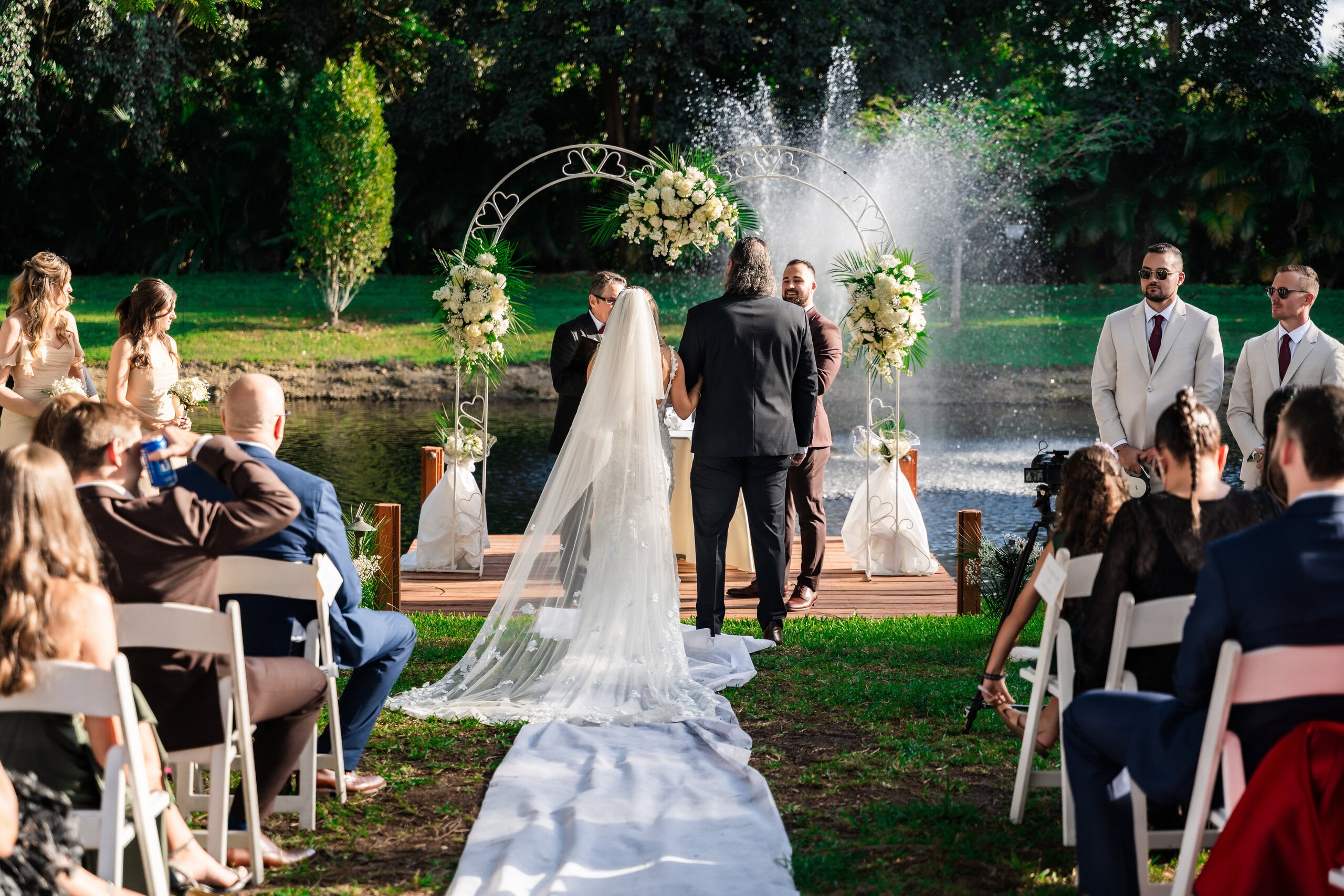 Full Estate Wedding Day Experience at Saint Patrick Palace: A Private Estate Wedding in South Florida